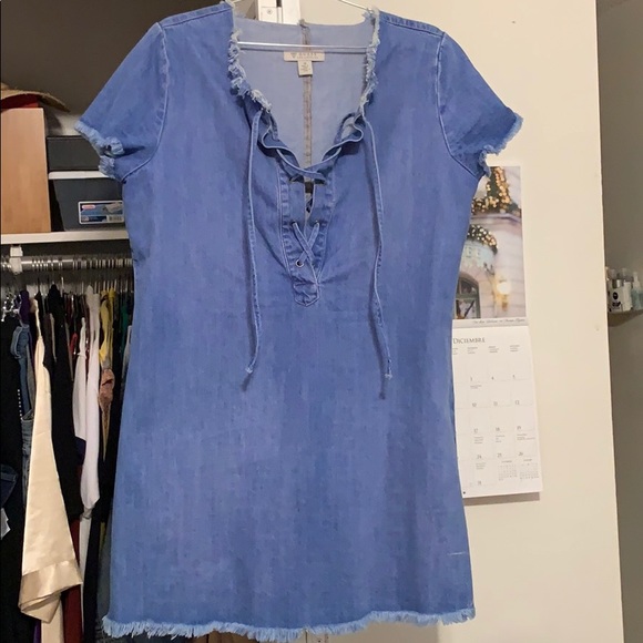 Guess denim’s Shalay dress - Picture 2 of 3